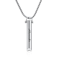 Engraved Name Whistle Necklace