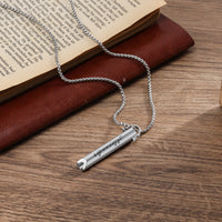 Engraved Name Whistle Necklace