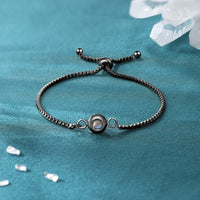 Adjustable Slider Photo Projection Bracelet
