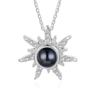 Starburst Photo Projection Necklace