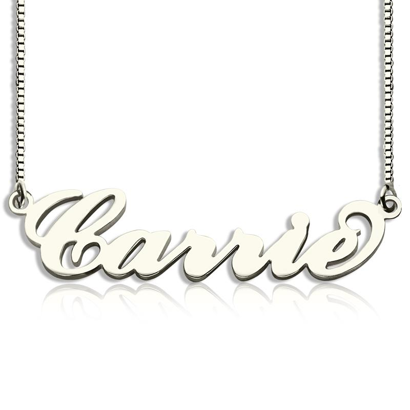 Personalized Script Name Necklace