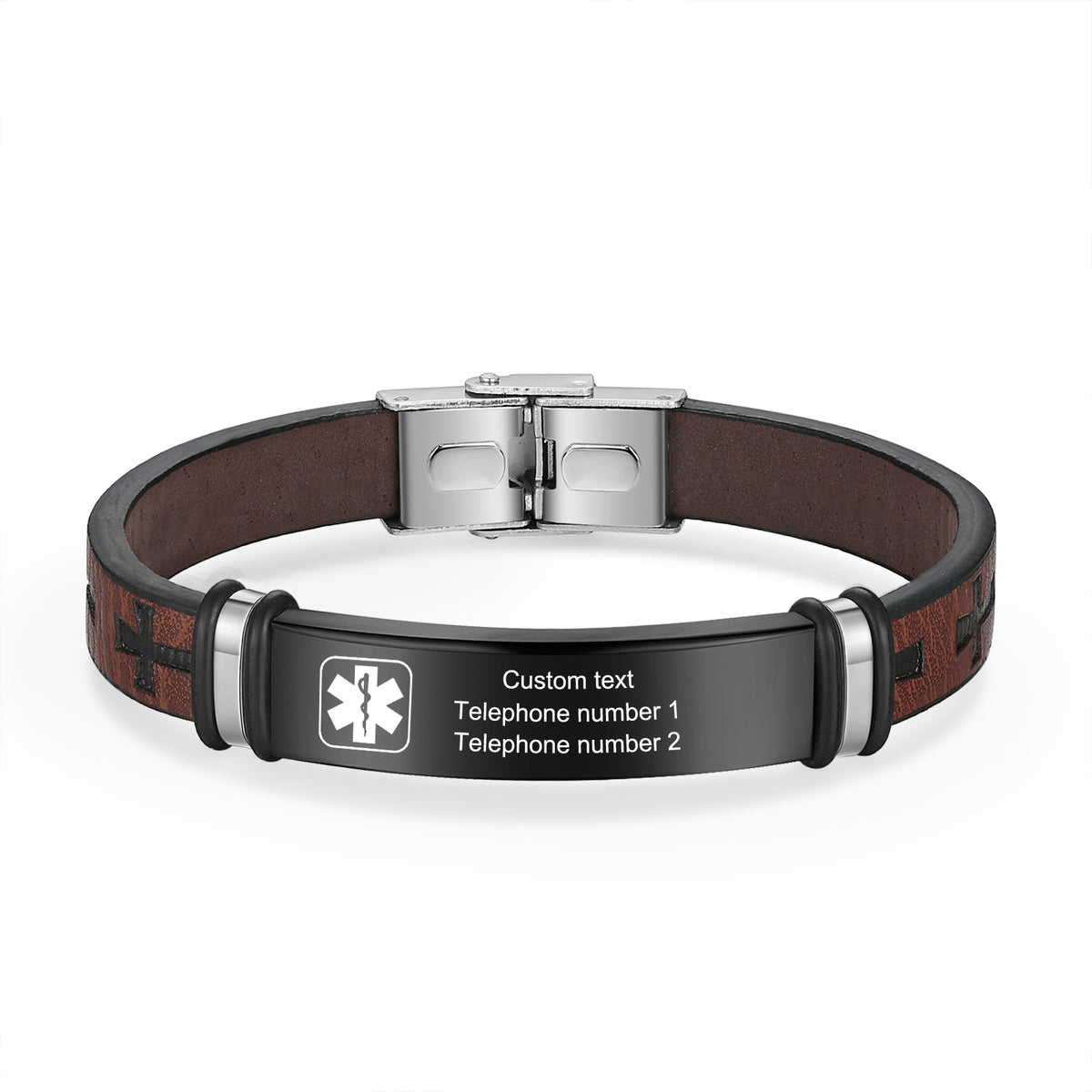 Men's Sport Medical ID Bracelet