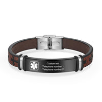 Men's Sport Medical ID Bracelet
