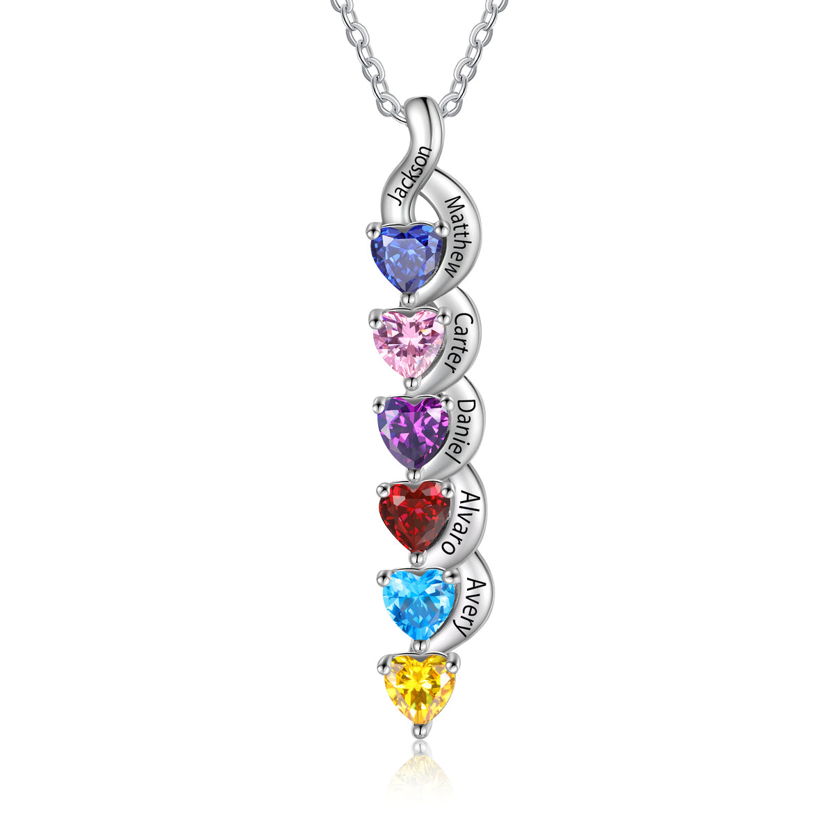 Custom Birthstone Necklace