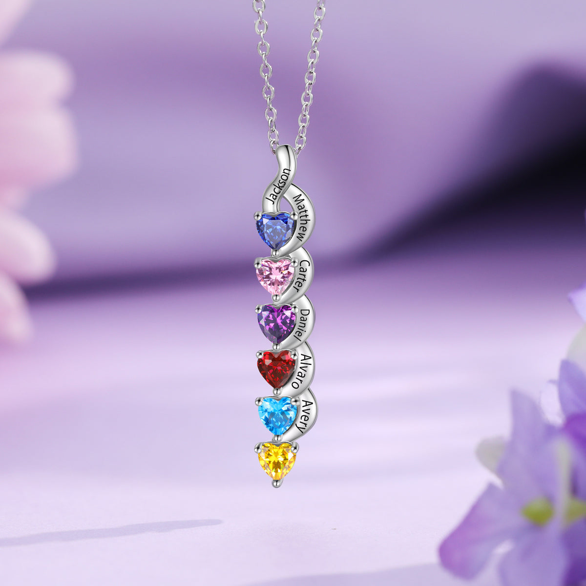 Custom Birthstone Necklace