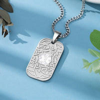 Personalized Medical ID Dog Tag Necklace