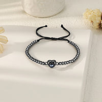 Heart Photo Projection Bead Bracelet