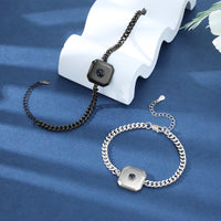 Custom Projection Couple Bracelet