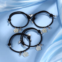 Glow Paw Photo Projection Couple Bracelets