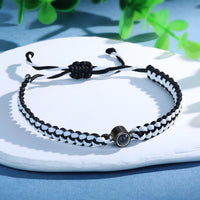 Colorful Rope Photo Projection Bracelet