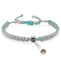Colorful Rope Photo Projection Bracelet