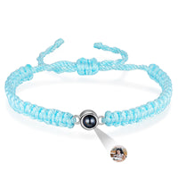 Colorful Rope Photo Projection Bracelet