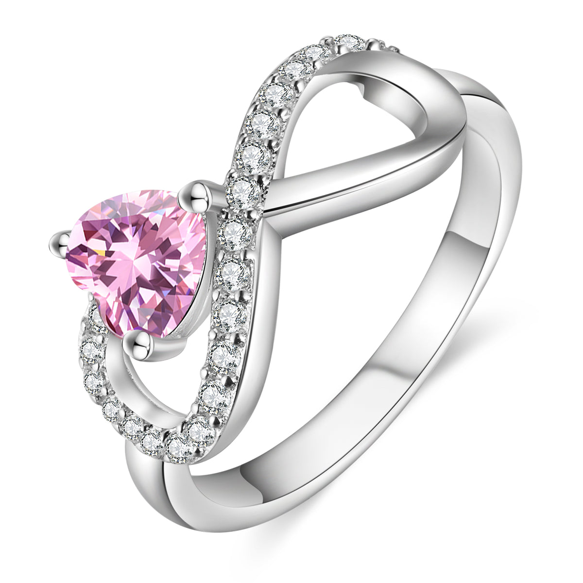 925 Sterling Silver Custom Birthstone Ring