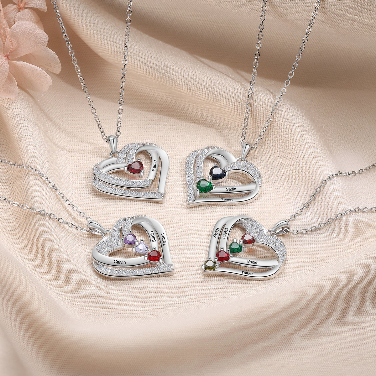 Custom Birthstone Necklace