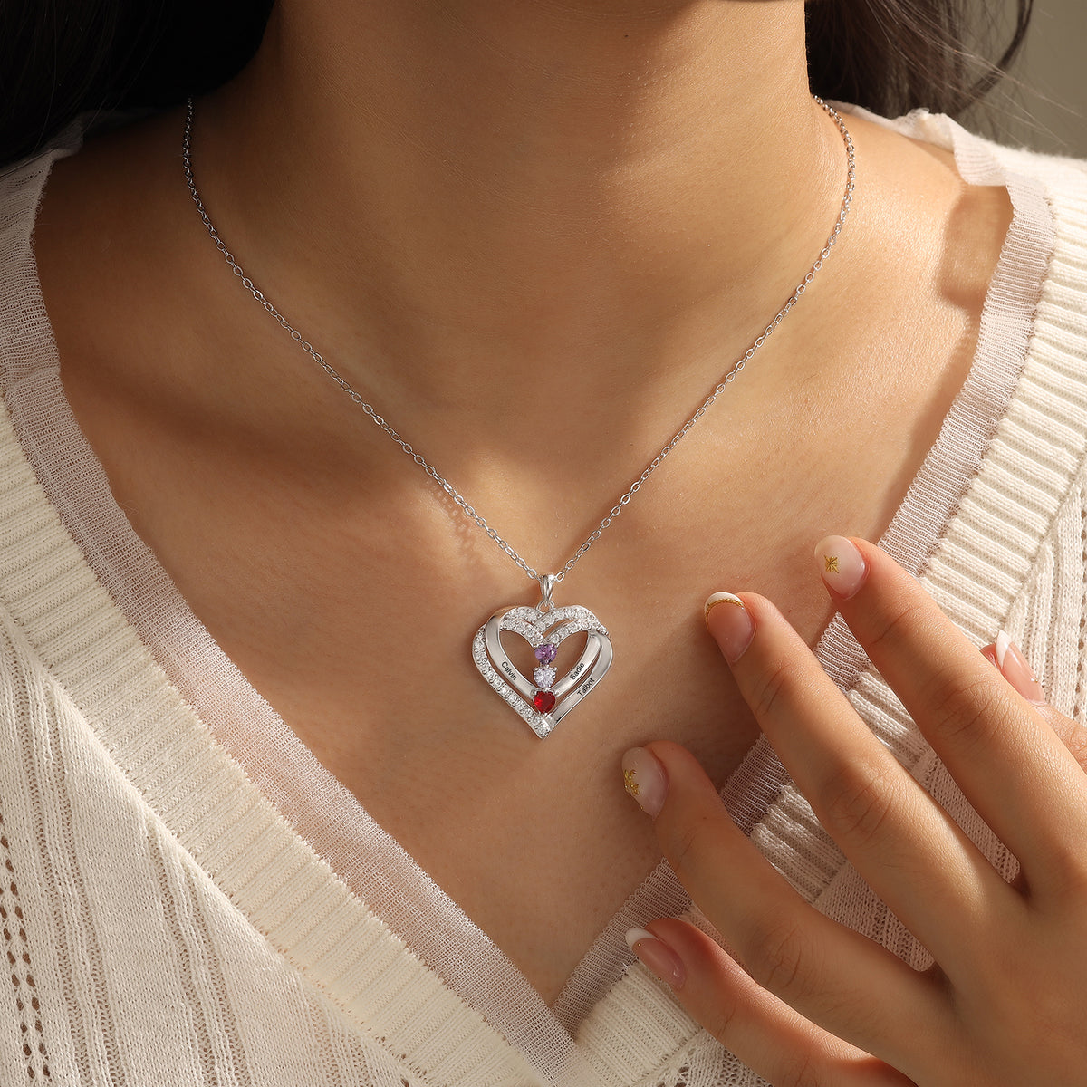 Custom Birthstone Necklace