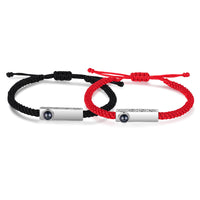 Name Tag Photo Projection Couple Rope Bracelets