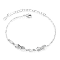 Personalized Infinity Name Bracelet