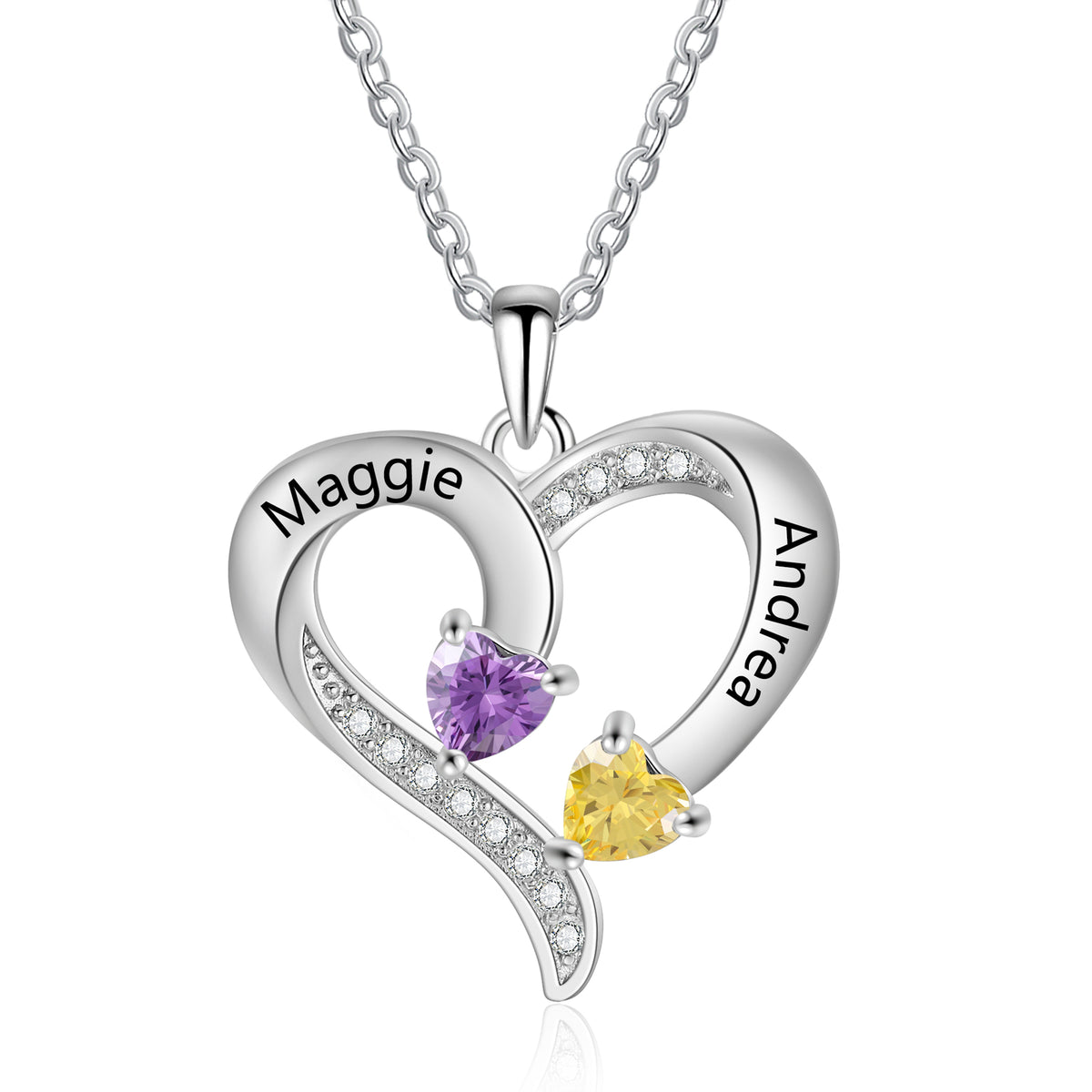 Custom Birthstone Necklace