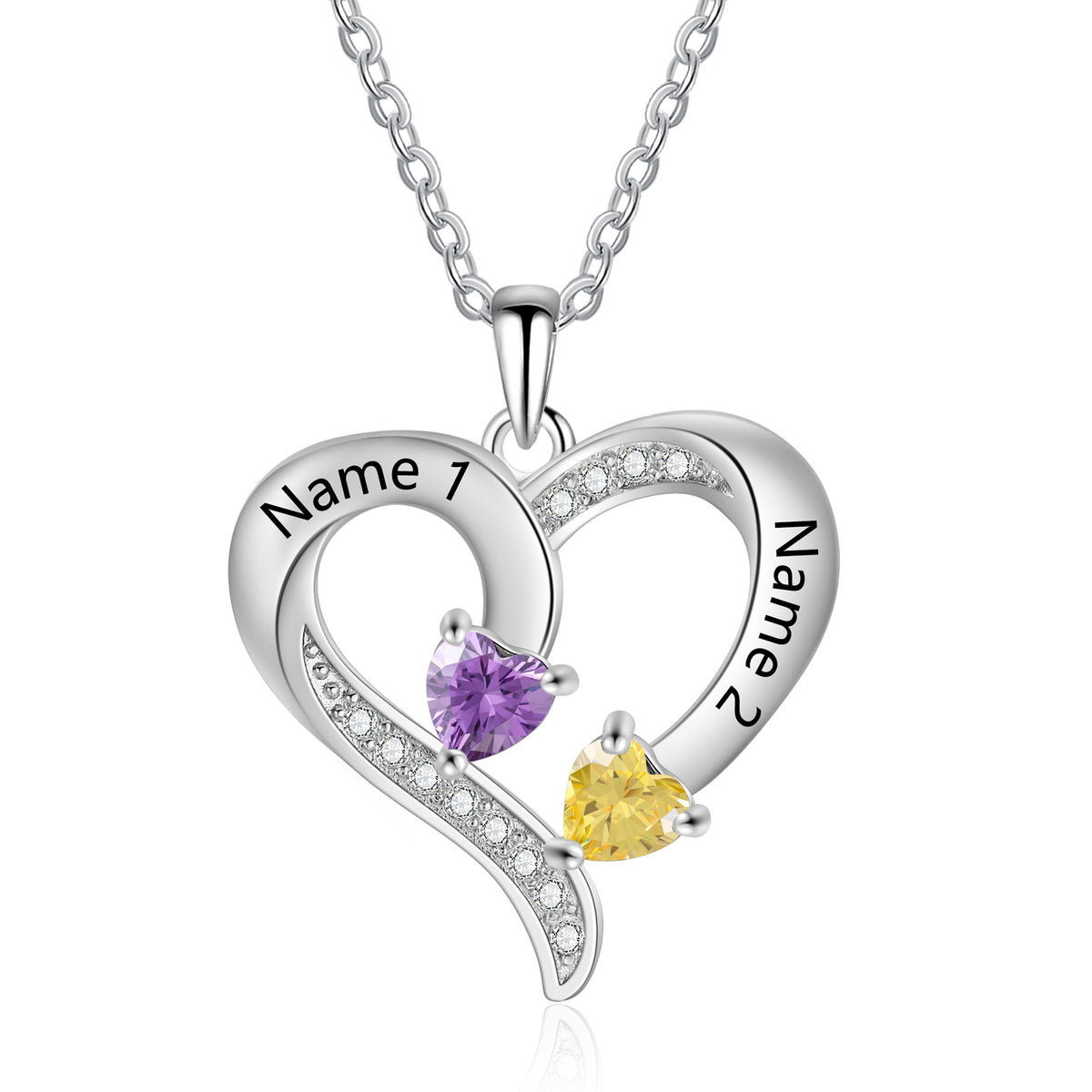 Custom Birthstone Necklace
