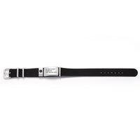 Personalized Nylon Strap Medical ID Bracelet