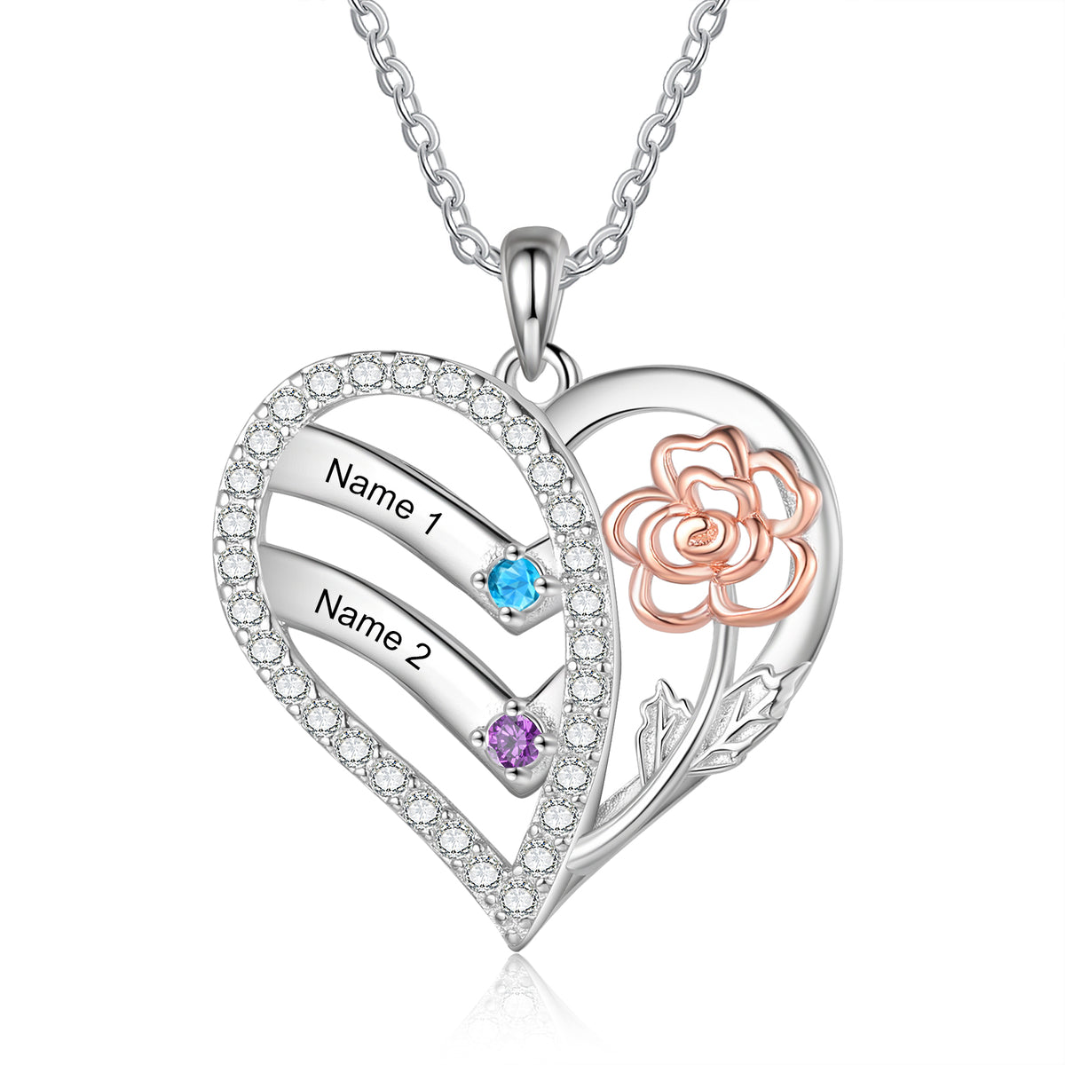 Custom Birthstone Necklace