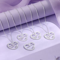 Custom Name Hug Necklace