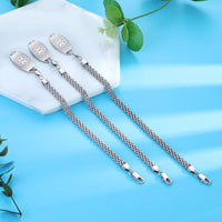 Mesh Chain Medical ID Bracelet