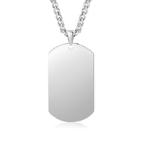 Custom Photo Dog Tag Necklace