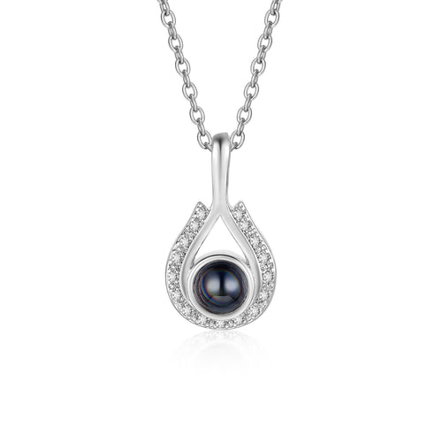 Mini Photo Projection Pendant Necklace
