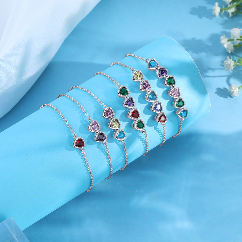 Custom Birthstone Bracelet