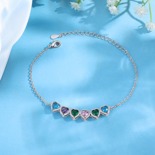 Custom Birthstone Bracelet