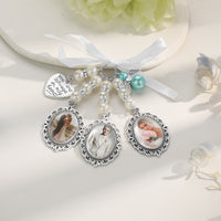 Personalized Photo Bouquet Charm