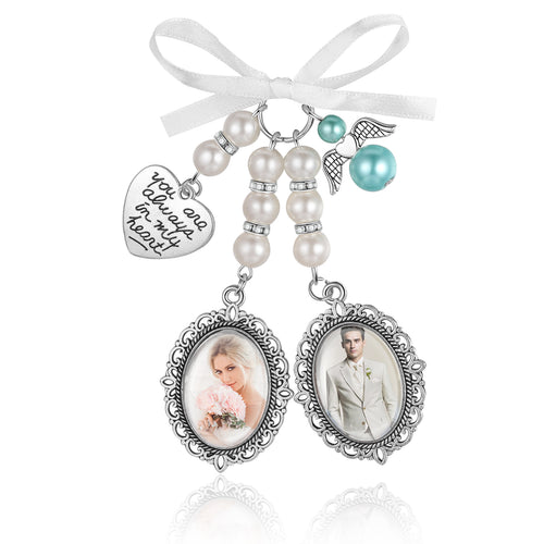 Personalized Photo Bouquet Charm