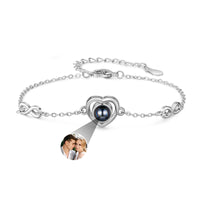 Heart Infinity Photo Projection Bracelet