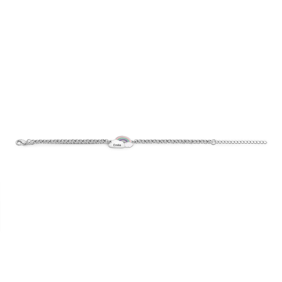 Mommy and Me Rainbow Name Bracelet