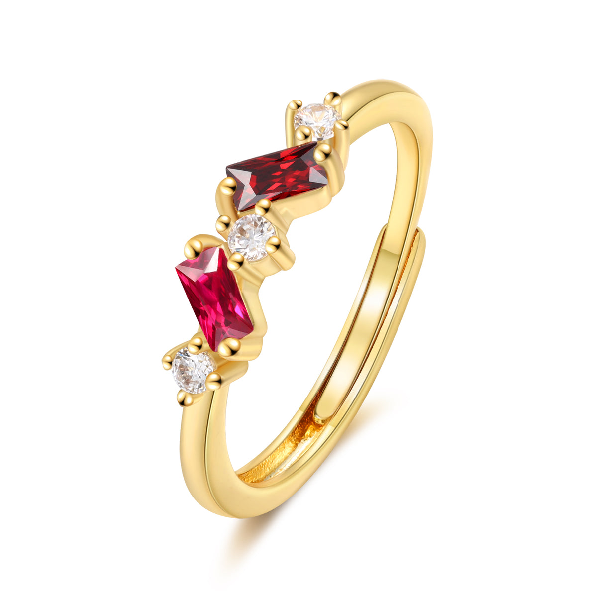 Personalized Birthstone Ring