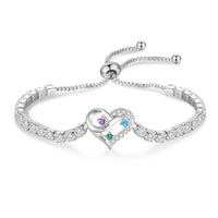 Personalized Birthstone Bracelet