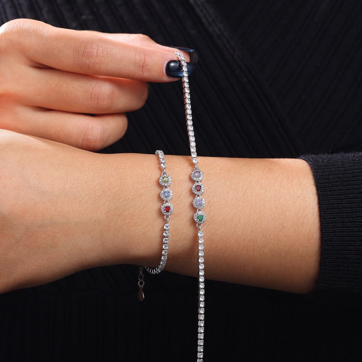 Personalized Birthstone Bracelet