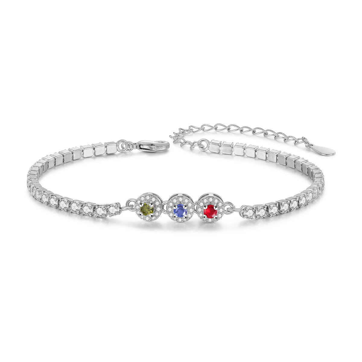 Personalized Birthstone Bracelet