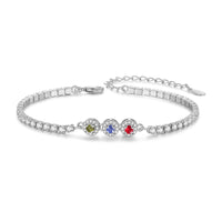 Personalized Birthstone Bracelet