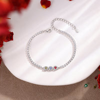Personalized Birthstone Bracelet