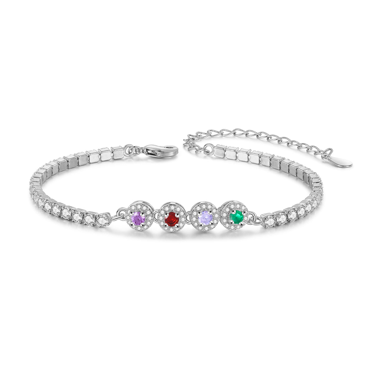 Personalized Birthstone Bracelet