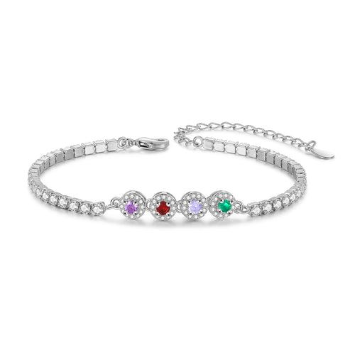 Personalized Birthstone Bracelet