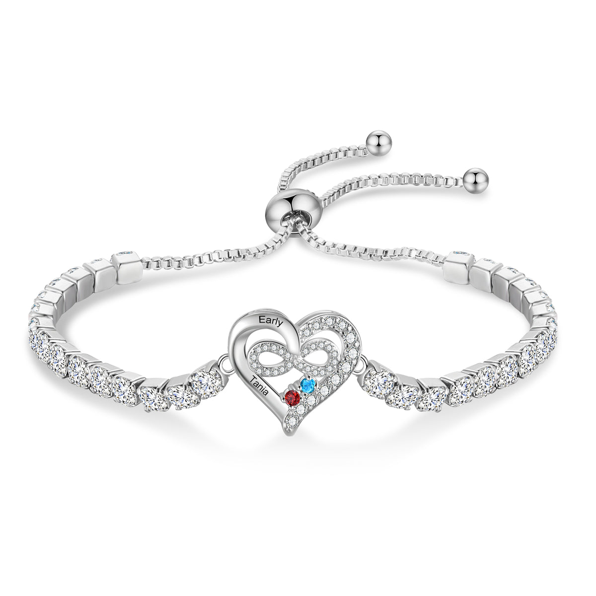Personalized Birthstone Bracelet