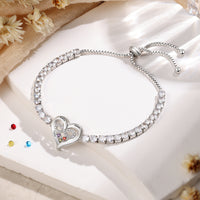 Personalized Birthstone Bracelet