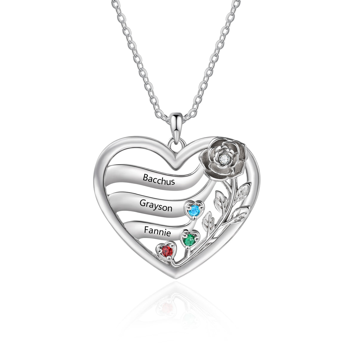 Personalized Birthstone Necklace