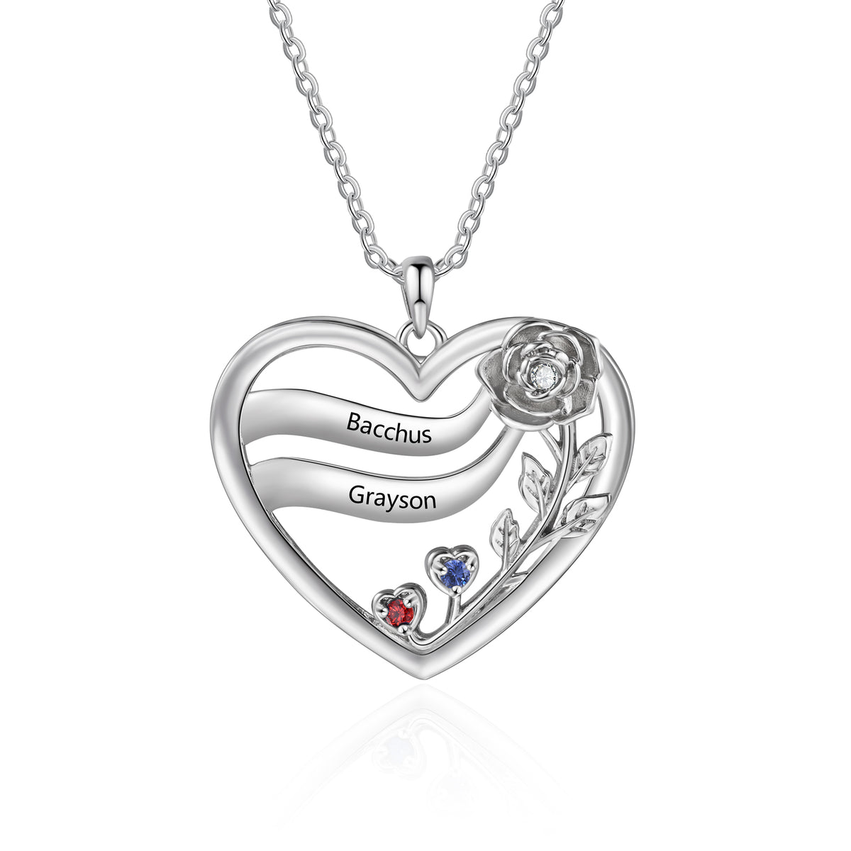Personalized Birthstone Necklace