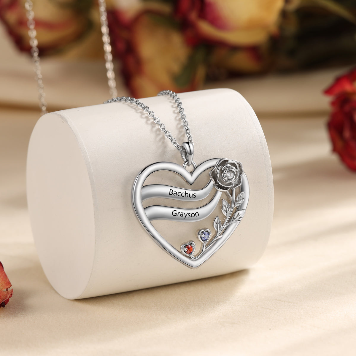Personalized Birthstone Necklace