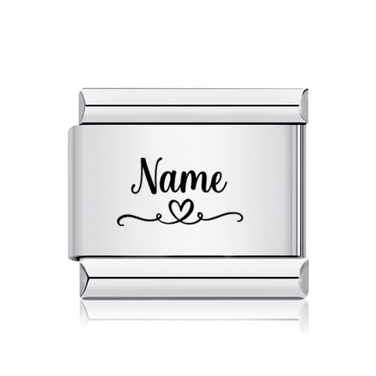Personalized Photo Italian Charm Link Bracelet