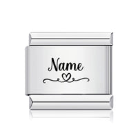 Personalized Photo Italian Charm Link Bracelet